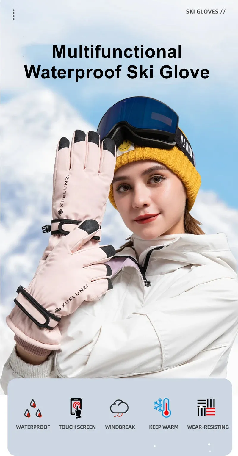 XUELUNZ Winter Gloves