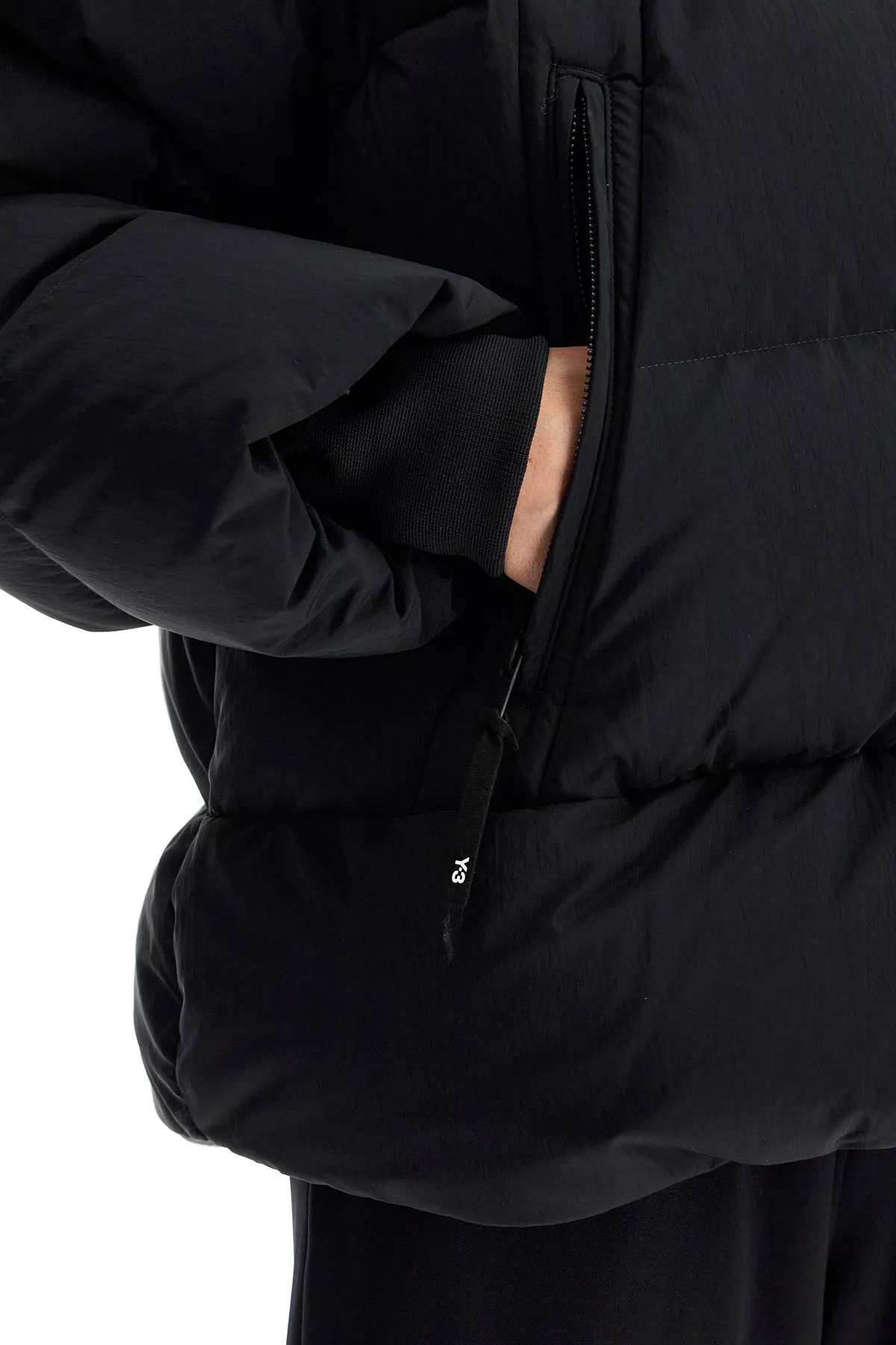 Y-3 Short Oversized Down Jacket